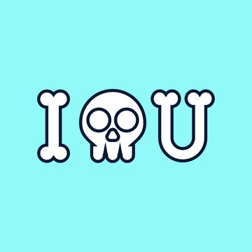 I love you bone version