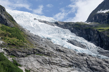 Boyabreen Gletscher im Jostedalsbreen Nationalpark, Norwegen
