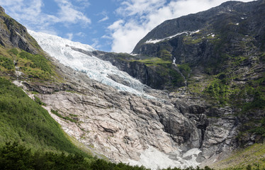 Boyabreen Gletscher im Jostedalsbreen Nationalpark, Norwegen