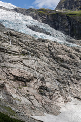 Fototapeta na wymiar Der Boyabreen Gletscher im Jostedalsbreen Nationalpark, Norwegen