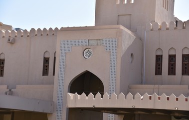 Nizwa Souk Building Detail, Nizwa, Oman