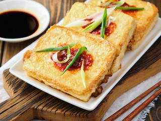 Fried tofu