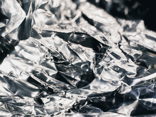Abstract silver texture