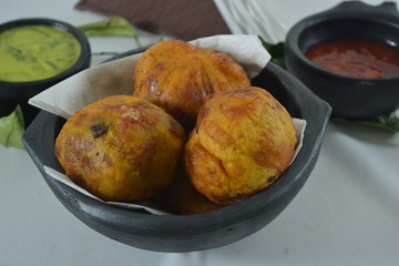 Plato de Papas Rellenas