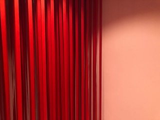 background with red curtain