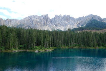 Karersee mit Latemar