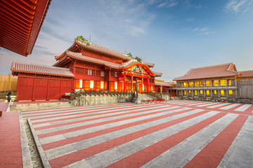 Fototapeta premium Historic Shuri Castle of Okinawa, Japan