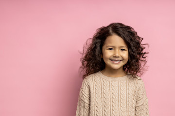 Portrait of beautiful little girl