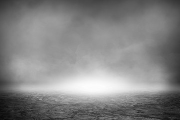 Dark concrete surface, black tone, rough floor (Can write text)