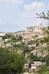 Fototapeta premium ancient village Gordes in southern France, Provence