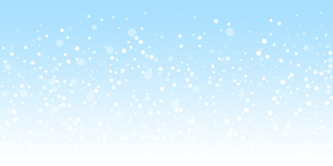 Magic stars random Christmas background. Subtle fl