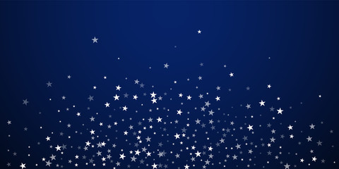 Random falling stars Christmas background. Subtle 
