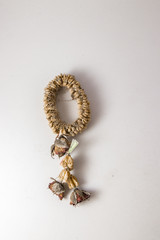 Jasmine flowers. Jasmine dry on a white background.