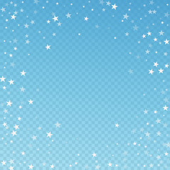Random falling stars Christmas background. Subtle 