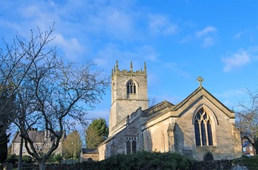 Fototapeta na wymiar St James Church POV2, Braithwell, Rotherham, England