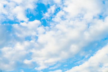 Blue sky with cloud sunny say