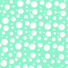 green pattern with  white circle