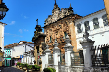Fototapeta premium beautiful colonial buildings - Salvador da Bahia, Brazil
