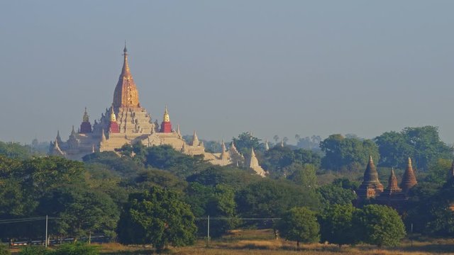 Ananda Temple at sunrise, Bagan, Myanmar