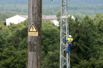Vogelschutz an Stromleitungen