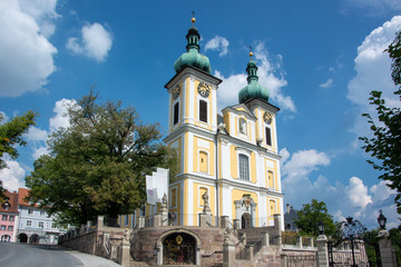Stadtkirche St. Johann in Donaueschingen im Schwarzwald / Deutschland
