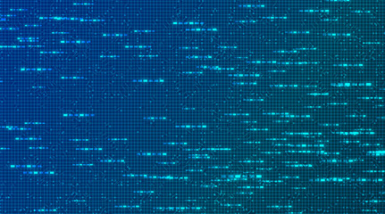 Blue Light Electronic Circuit Microchip Technology Background,Hi-tech Digital and Future Concept design,Free Space For text in put,Vector illustration.