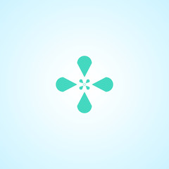 medical logo design free vector