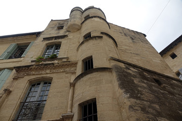 Gebäude in Uzes, Provence