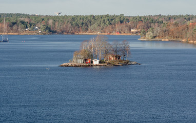 a small nameless island of a Vast Archipelago. Stockholm. Sweden.