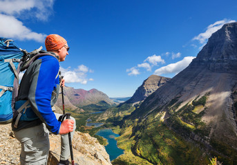 Hike in Glacier Park