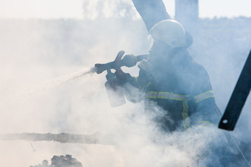 Feuerwehr im Einsatz