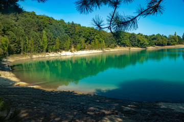 Mountain Lake Turquoise (Jubilee). Crimea.