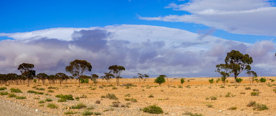 Fototapeta na wymiar Morocco, a bad weather front approaching the dry area south of the Rif Mountains h of the Rif Mauntains in northern Morocco