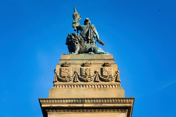 Independence Monument on Plein 1813 in The Hague; The Hague, Netherlands
