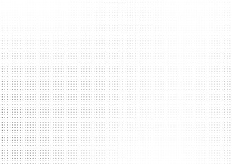 Abstract monochrome half-tone. Black and white print pattern