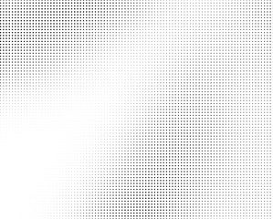 Abstract monochrome half-tone. Black and white print pattern