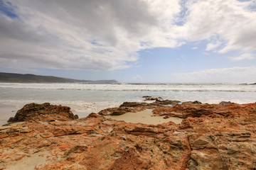 coastal scene at Praia de Nemiña