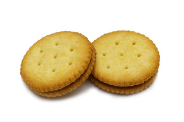 Biscuit sandwich cracker Cheese flavoured ,Cream and butter. Stack of crunchy delicious sweet meal...