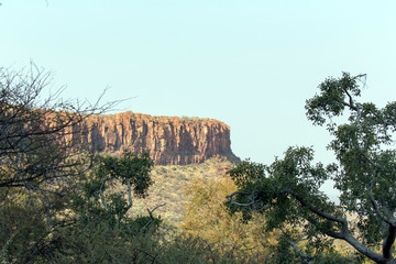 Fototapeta premium waterberg plateau view in Namibia