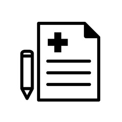 Fototapeta premium Recipe Icon Vector Simple Design