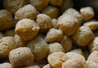 close up of cookies