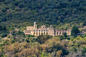 Fototapeta na wymiar Monastery of San Jeronimo de Valparaiso near Medina Azahara, Cordoba, Spain