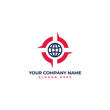 Travel Agency logo design template for use any travel company.