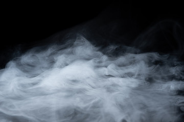 Smoke black &white for background