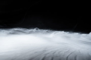 Smoke black &white for background