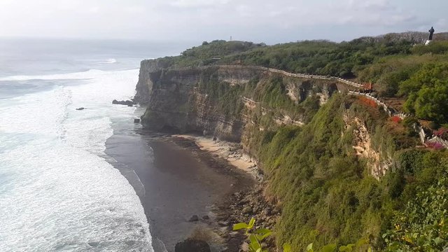 Pura Luhur Uluwatu temple, Bali, Indonesia