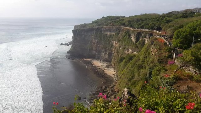 Pura Luhur Uluwatu temple, Bali, Indonesia