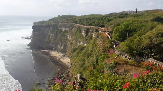 Pura Luhur Uluwatu temple, Bali, Indonesia