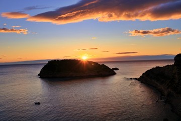 Fototapeta premium sunset over the sea