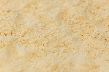 Some Powdered Eggs (close-up shot; selective focus)